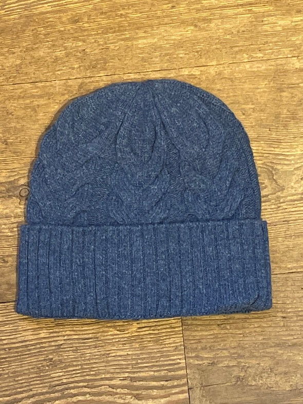 Merino chunky cable hat