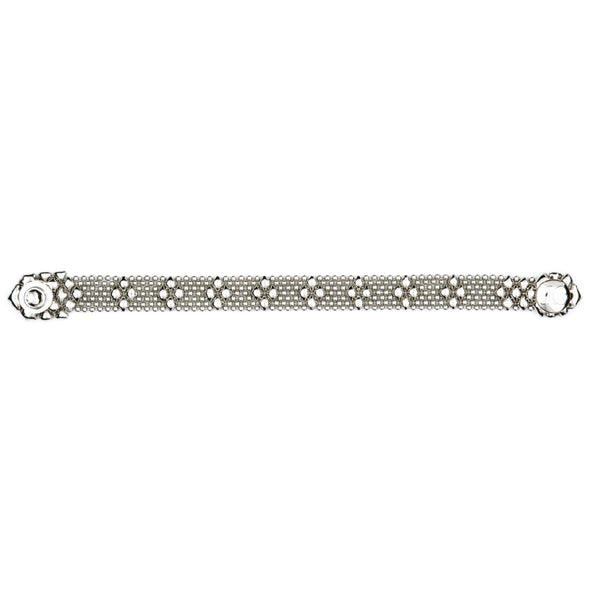 Liquid metal narrow band bracelet