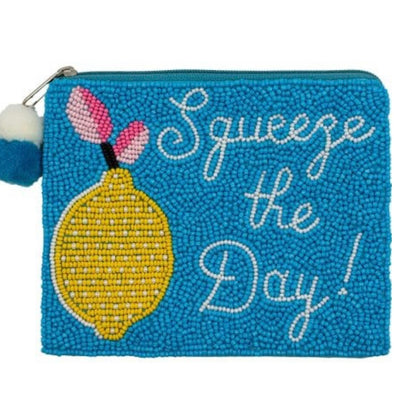 Beaded coin purses