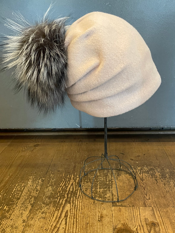 Czech made Batis large pom hats
