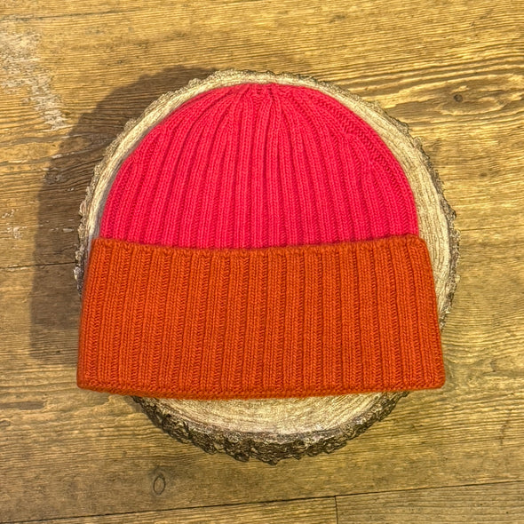 Spanish made wool two tone hat