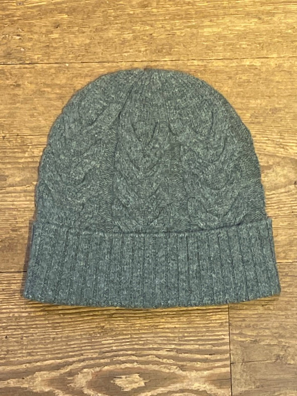 Merino chunky cable hat