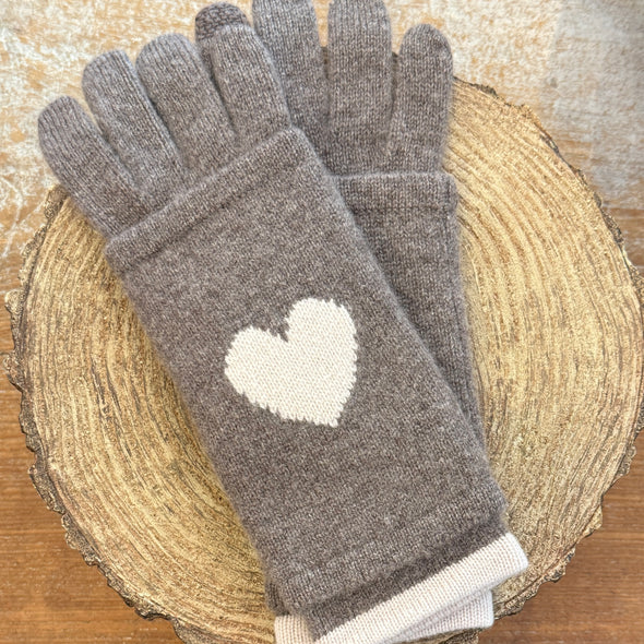 Cashmere doubler gloves