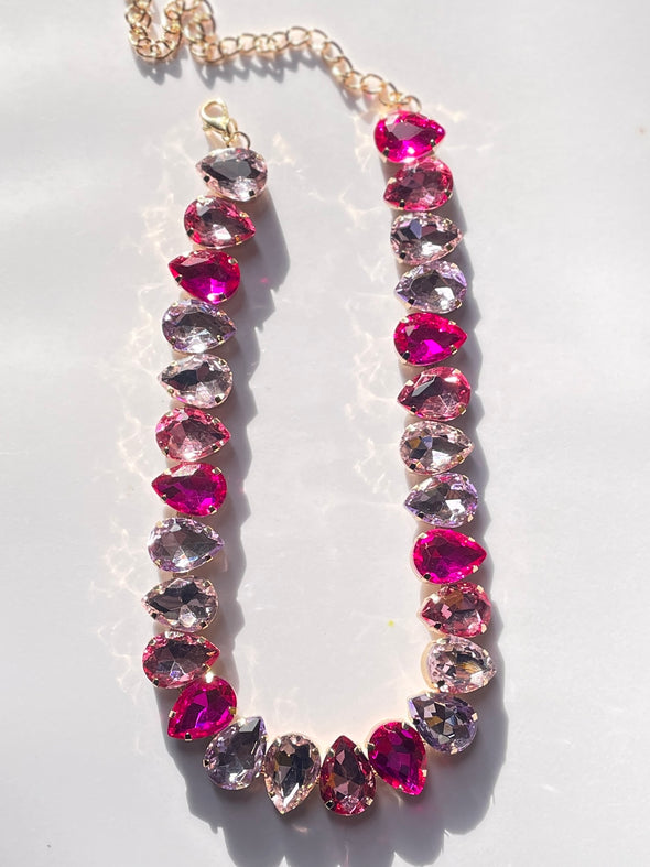 Chunky sparkle necklaces