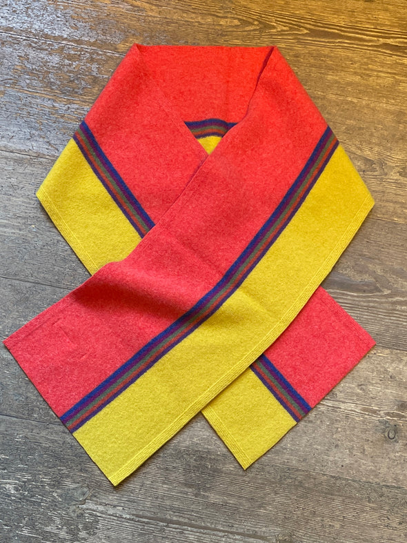 Scottish wool Maxwell scarf