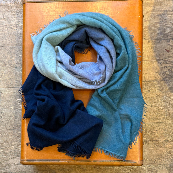 Ombre cashmere wraps
