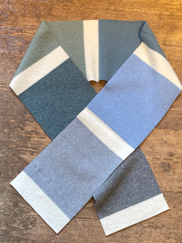 Scottish wool Palette scarf