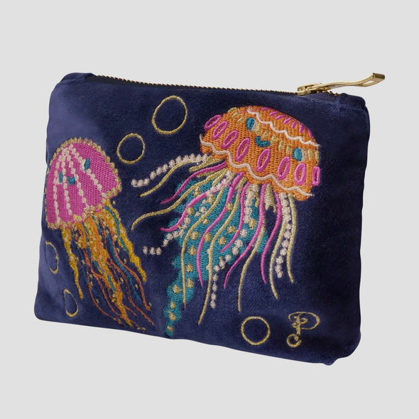 Powder velvet pouches