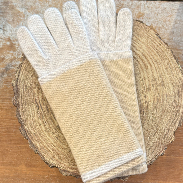 Cashmere doubler gloves