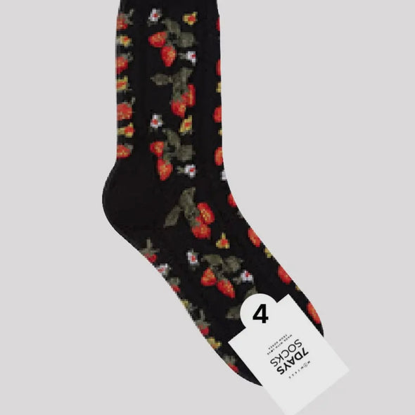 Cotton blend crew socks