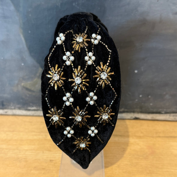 Embroidered headbands