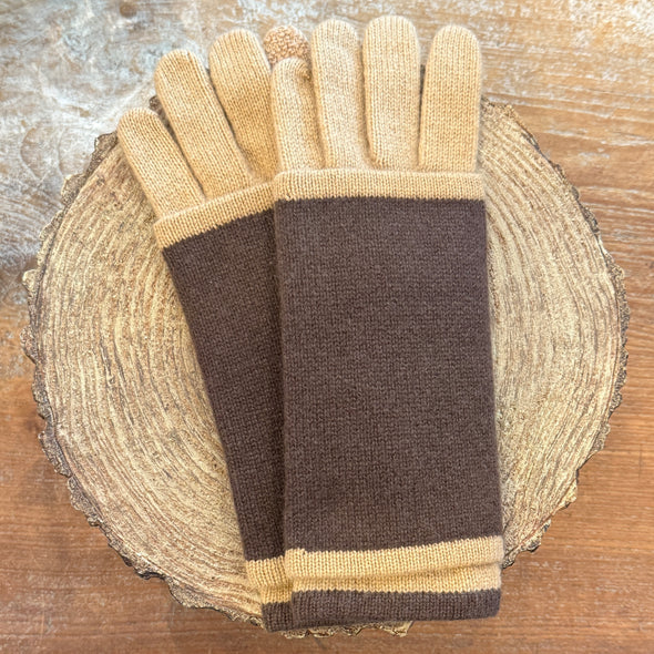 Cashmere doubler gloves