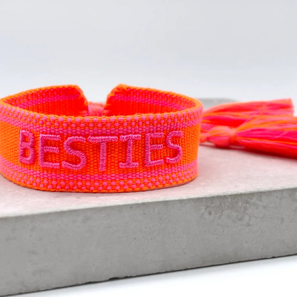 Woven statement bracelets