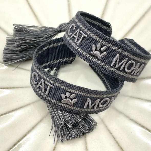 Woven statement bracelets
