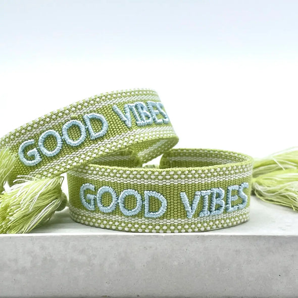 Woven statement bracelets