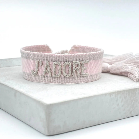 Woven statement bracelets