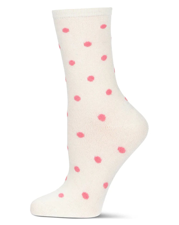 Cashmere blend crew socks