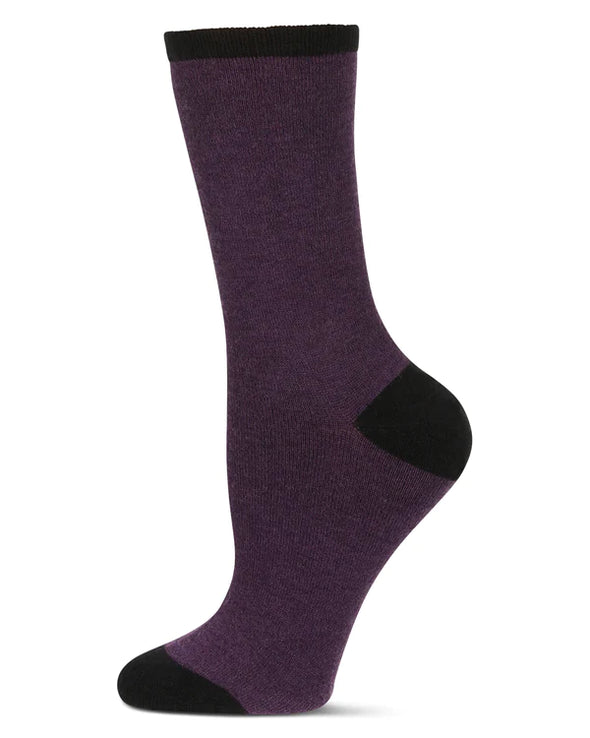 Cashmere blend crew socks