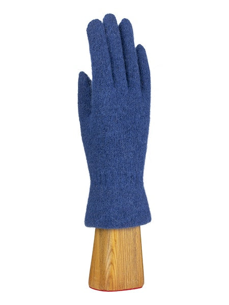 Spanish made plain wool cuff gloves