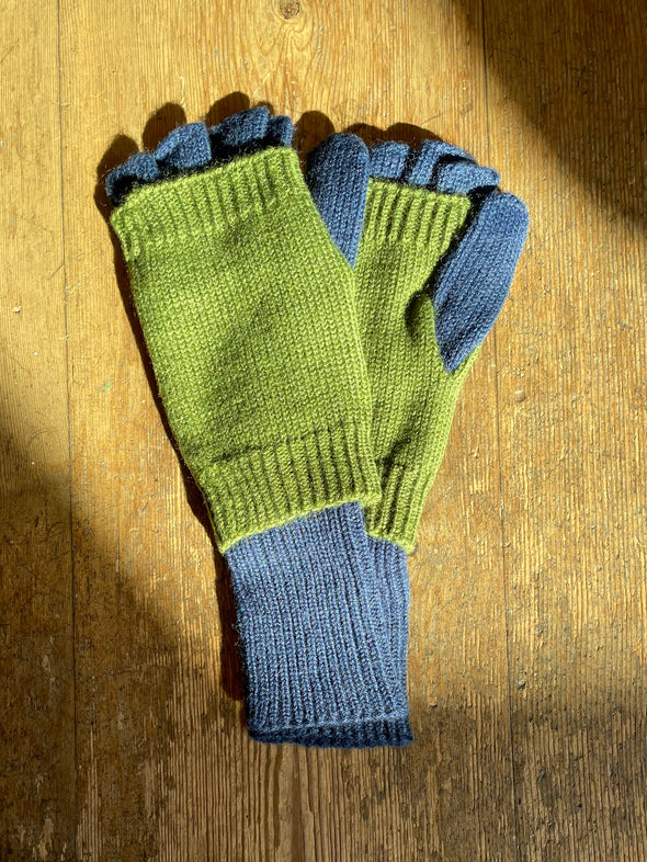 Wool blend doubler gloves