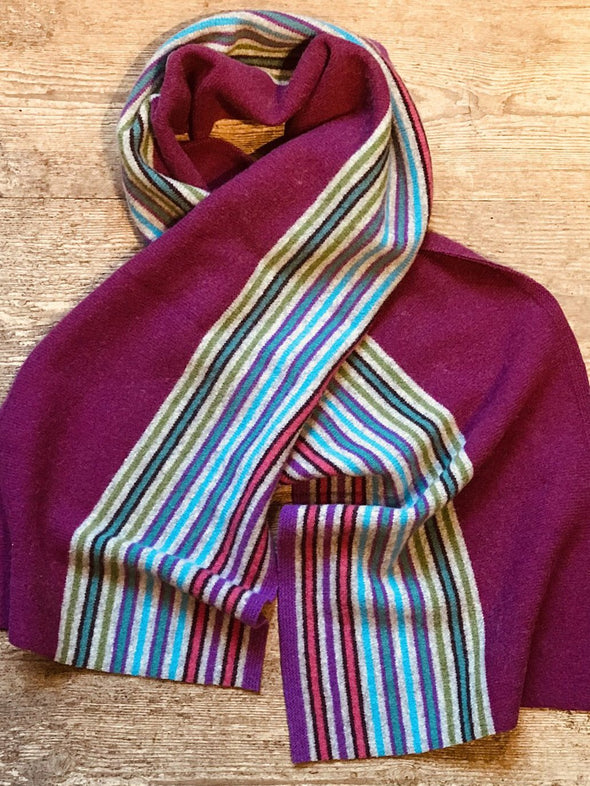 Scottish wool Lambie scarf