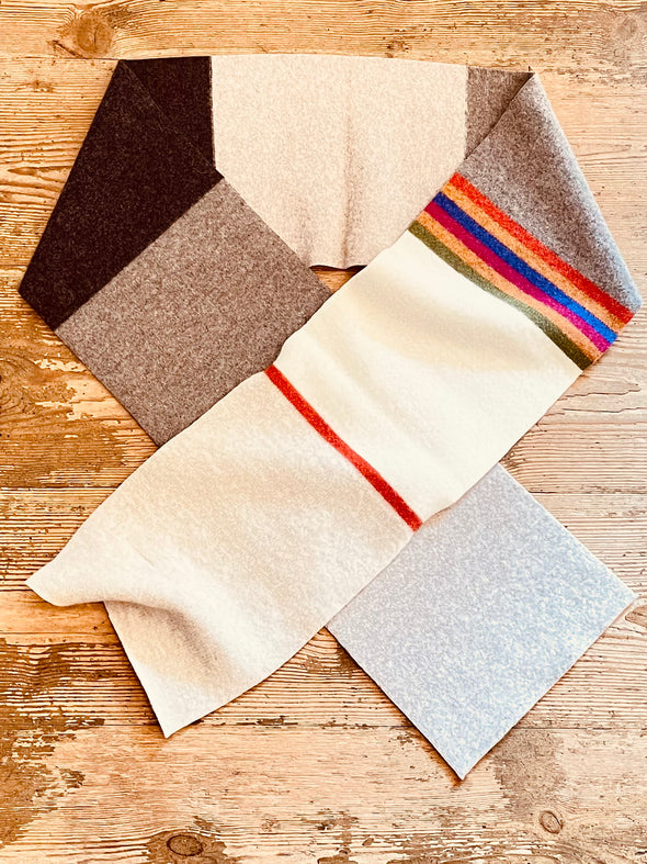 Scottish wool Delauney scarf