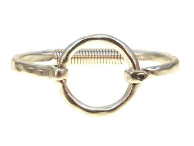Hinged  circle bracelet